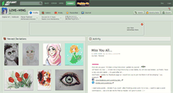 Desktop Screenshot of love--wing.deviantart.com