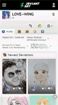 Mobile Screenshot of love--wing.deviantart.com