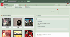 Desktop Screenshot of hrvatska.deviantart.com