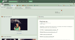 Desktop Screenshot of jadedinc.deviantart.com