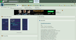 Desktop Screenshot of doublesanimations.deviantart.com