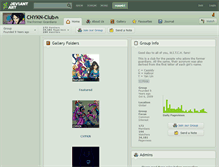 Tablet Screenshot of chykn-club.deviantart.com