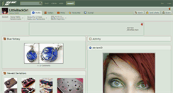 Desktop Screenshot of littleblackgirl.deviantart.com