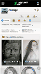 Mobile Screenshot of costage.deviantart.com
