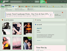 Tablet Screenshot of alawr44.deviantart.com