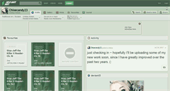 Desktop Screenshot of chloecandy23.deviantart.com