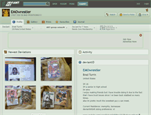 Tablet Screenshot of emowrestler.deviantart.com