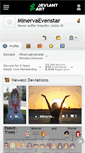 Mobile Screenshot of minervaevenstar.deviantart.com