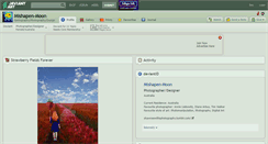 Desktop Screenshot of mishapen-moon.deviantart.com