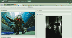 Desktop Screenshot of dimhorizonstudio.deviantart.com