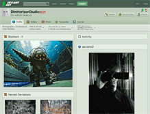 Tablet Screenshot of dimhorizonstudio.deviantart.com