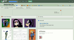 Desktop Screenshot of naruto-kids-club.deviantart.com