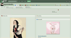 Desktop Screenshot of momoiromacabre.deviantart.com