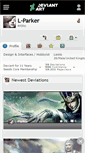 Mobile Screenshot of l-parker.deviantart.com