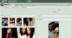 Desktop Screenshot of diana-xd.deviantart.com