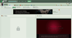 Desktop Screenshot of hailfall.deviantart.com