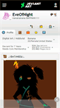 Mobile Screenshot of eveofnight.deviantart.com