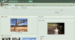 Desktop Screenshot of neusale.deviantart.com