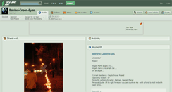 Desktop Screenshot of behind-green-eyes.deviantart.com