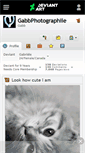 Mobile Screenshot of gabbphotographiie.deviantart.com