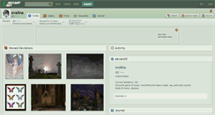 Desktop Screenshot of evalina.deviantart.com
