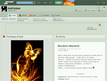 Tablet Screenshot of hellcloister.deviantart.com