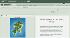 Desktop Screenshot of justmango.deviantart.com