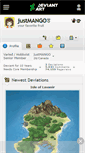 Mobile Screenshot of justmango.deviantart.com