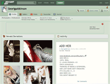 Tablet Screenshot of georigaatkinson.deviantart.com