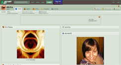 Desktop Screenshot of milica.deviantart.com