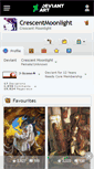 Mobile Screenshot of crescentmoonlight.deviantart.com