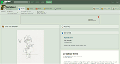 Desktop Screenshot of kamakane.deviantart.com