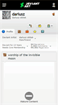 Mobile Screenshot of dariusz.deviantart.com