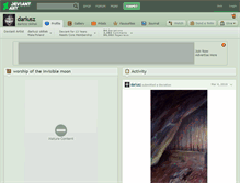 Tablet Screenshot of dariusz.deviantart.com