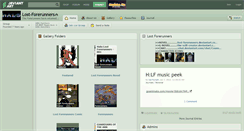 Desktop Screenshot of lost-forerunners.deviantart.com
