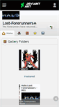 Mobile Screenshot of lost-forerunners.deviantart.com