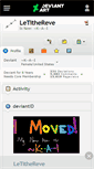 Mobile Screenshot of letithereve.deviantart.com