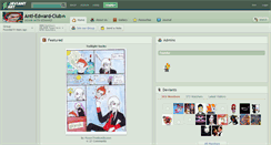 Desktop Screenshot of anti-edward-club.deviantart.com