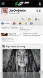 Mobile Screenshot of joediebestie.deviantart.com