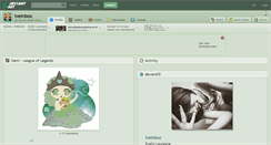 Desktop Screenshot of iveinbox.deviantart.com