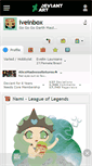 Mobile Screenshot of iveinbox.deviantart.com