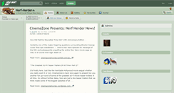 Desktop Screenshot of nerf-herder.deviantart.com