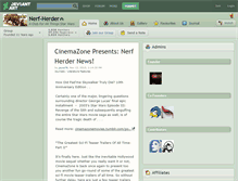 Tablet Screenshot of nerf-herder.deviantart.com