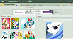 Desktop Screenshot of mylittleponymagic.deviantart.com