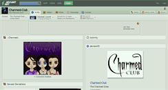 Desktop Screenshot of charmed-club.deviantart.com