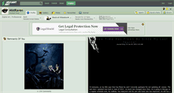 Desktop Screenshot of mistraven.deviantart.com