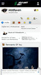 Mobile Screenshot of mistraven.deviantart.com