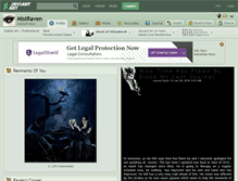 Tablet Screenshot of mistraven.deviantart.com