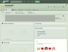 Tablet Screenshot of narunaruplz.deviantart.com
