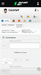 Mobile Screenshot of cecelia9.deviantart.com